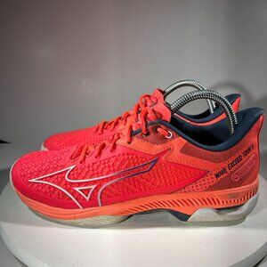 Mizuno Wave Exceed Tour 5 Womens Tennis Pickleball Shoes Size 9 Red Sneakers Gym